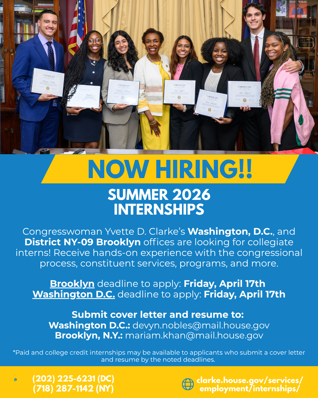 Summer 26 Internship Flyers updated